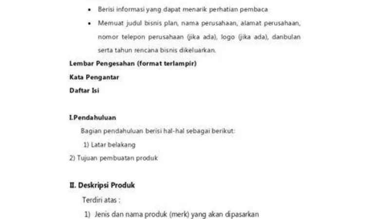 Struktur Proposal Bisnis Kuliner Struktur Proposal Bisnis Kuliner