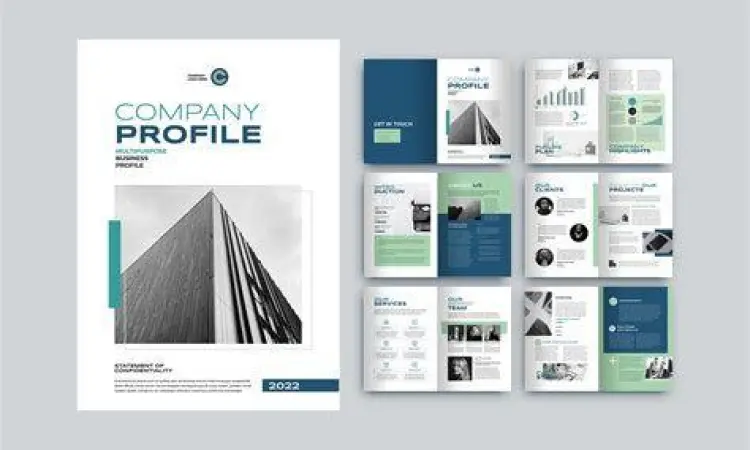 Desain Company Profile Modern Desain Company Profile Modern