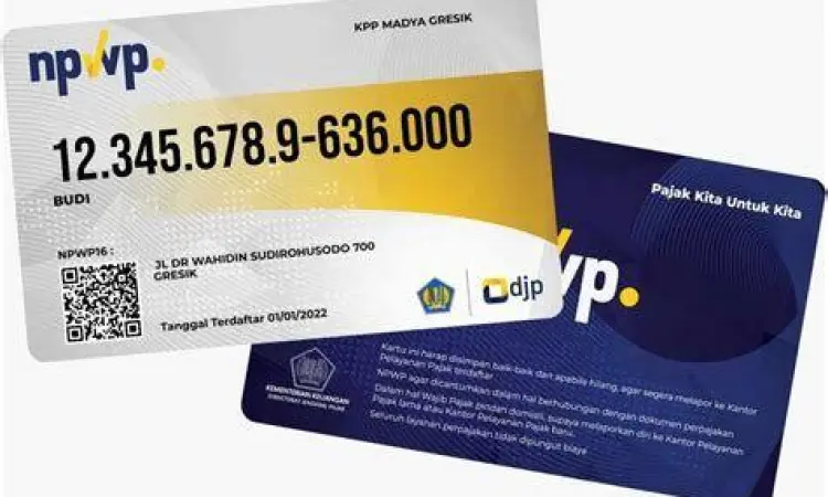 NPWP Badan Perusahaan Contoh Nomor Perusahaan NPWP