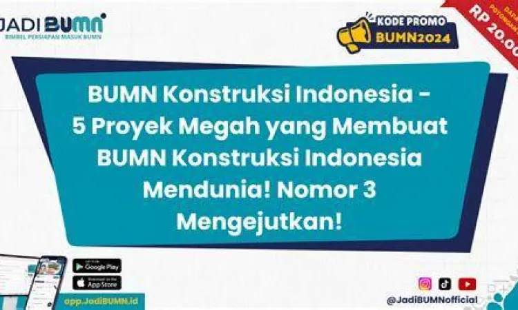 pembangunan jalan tol oleh bumn