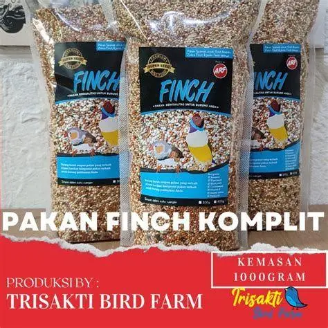 komposisi pakan burung finch pakan biji bijian finch