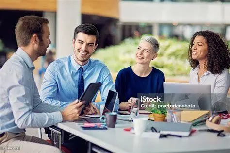 diskusi tim bisnis diskusi tim bisnis