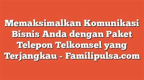 Komunikasi Bisnis Telepon Komunikasi Bisnis Telepon