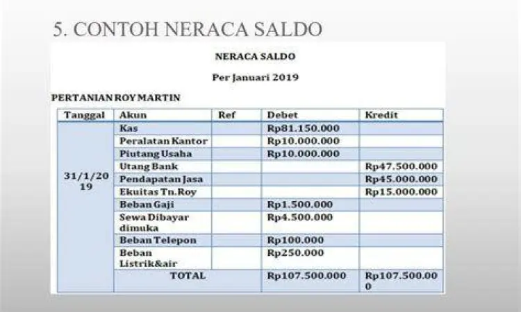 neraca saldo akuntansi neraca saldo akuntansi