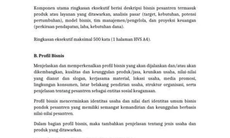 menulis rencana bisnis