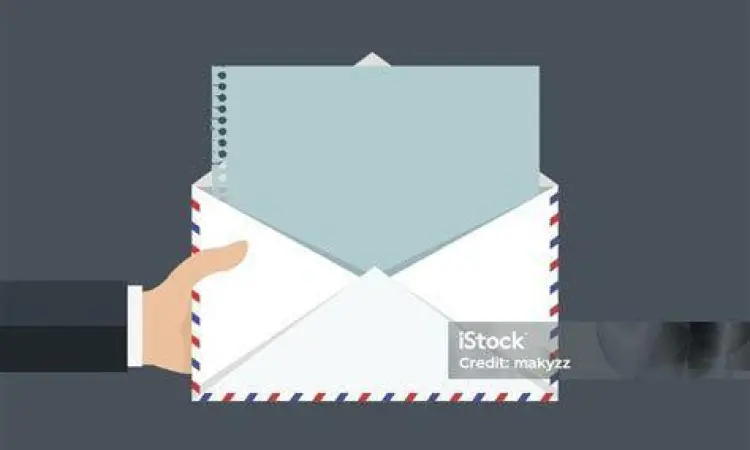 Surat bisnis internasional dengan alamat lengkap