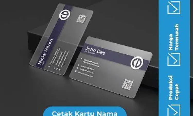 Material Cetak Kartu Nama Berbagai jenis bahan cetak kartu nama premium