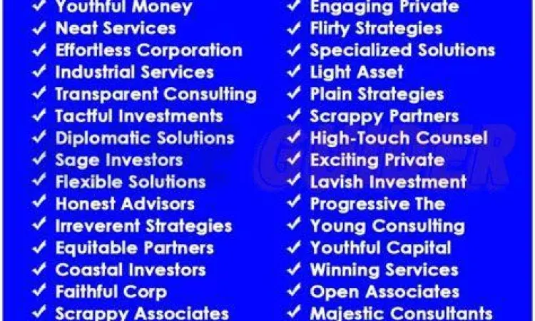 Proses kreatif menentukan nama usaha unik