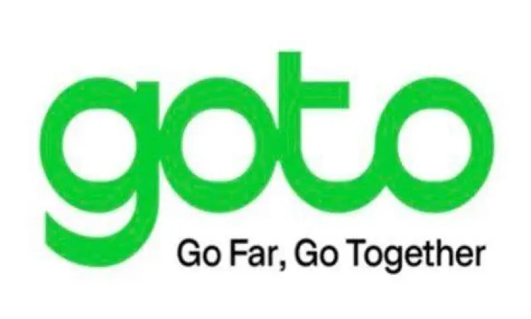 Logo GoTo sebagai simbol keberhasilan merger Gojek dan Tokopedia