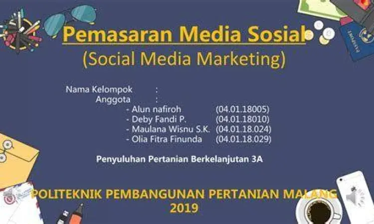 Pemasaran kue melalui media sosial