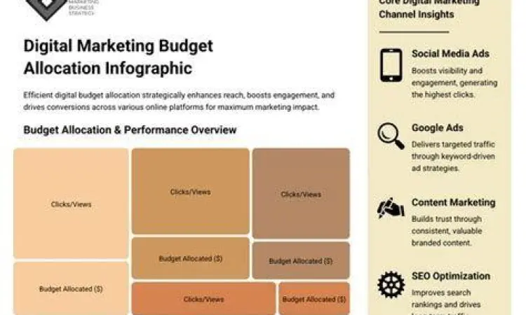 Alokasi anggaran pemasaran digital untuk perusahaan