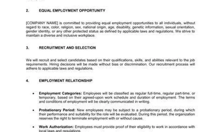 Dokumen kebijakan HRD sebagai contoh internal memo perusahaan