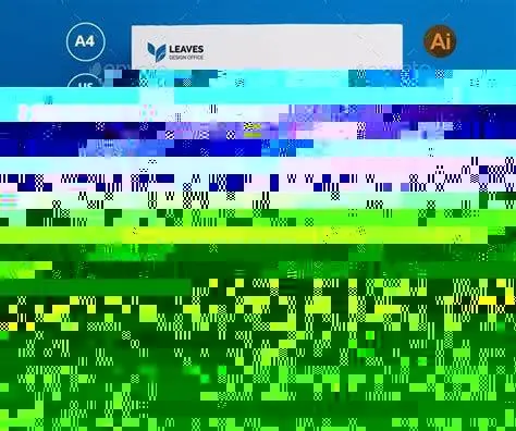 Desain Kop Surat Modern Desain kop surat perusahaan modern dengan logo