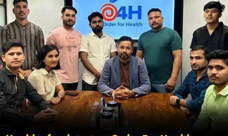 Konsep usaha makanan sehat untuk latar belakang bisnis