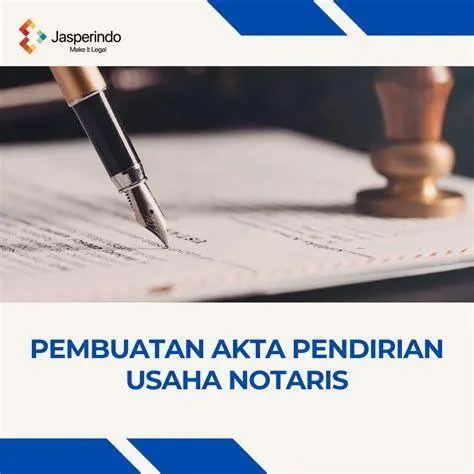 Akta Pendirian Perusahaan Contoh akta pendirian perusahaan dari notaris