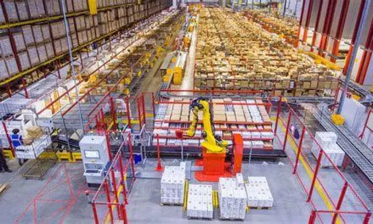 Logistik Perusahaan Retail Gudang logistik e-commerce modern