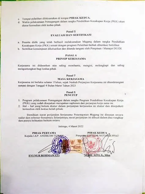 Legalitas Firma Penandatanganan akta firma di notaris
