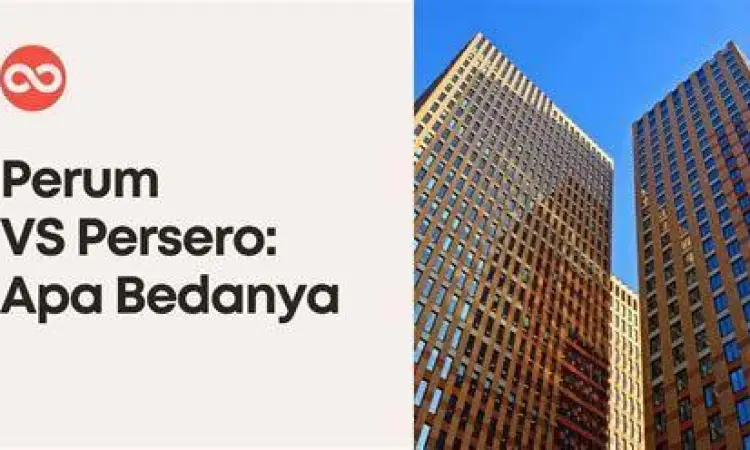 Infografis perbedaan persero dan perum