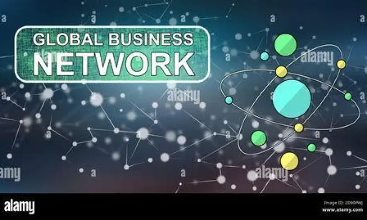 Jaringan Bisnis Global Konsep jaringan bisnis global perusahaan internasional