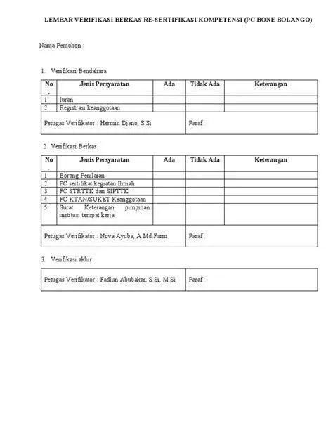 Verifikasi Administrasi BAZNAS Proses verifikasi berkas administrasi di kantor BAZNAS