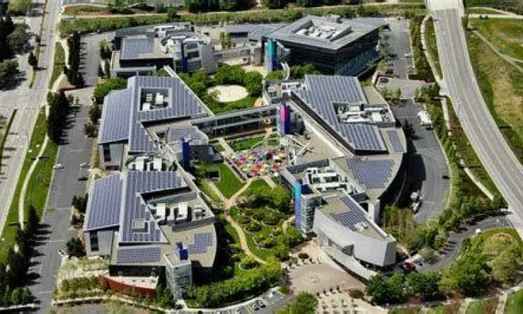 Suasana kantor pusat Google di Silicon Valley