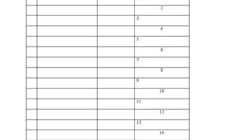 Format Daftar Hadir Format daftar hadir rapat kantor formal