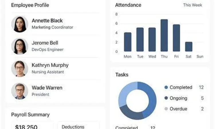 Sistem manajemen data karyawan hrd yang terintegrasi