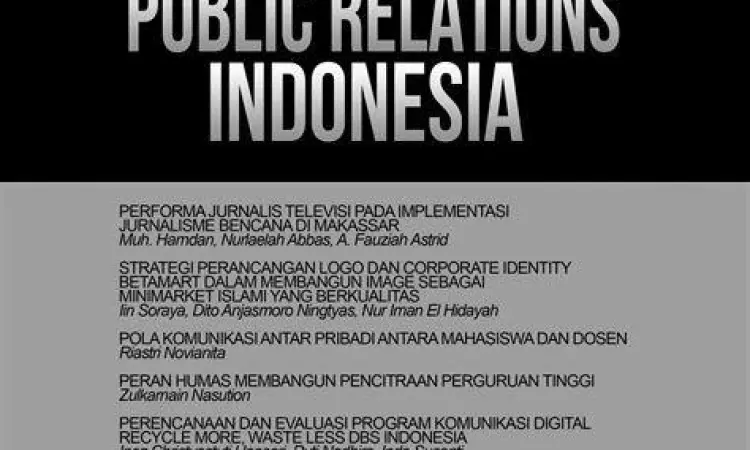 Peran PR dalam manajemen krisis