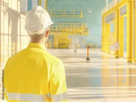 Inspeksi Lapangan K3 Petugas HSE melakukan inspeksi lapangan