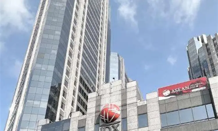 Gedung Bursa Efek Indonesia sebagai pusat aktivitas perusahaan efek