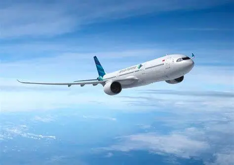 Transportasi Udara Persero Armada pesawat Garuda Indonesia sebagai contoh persero transportasi
