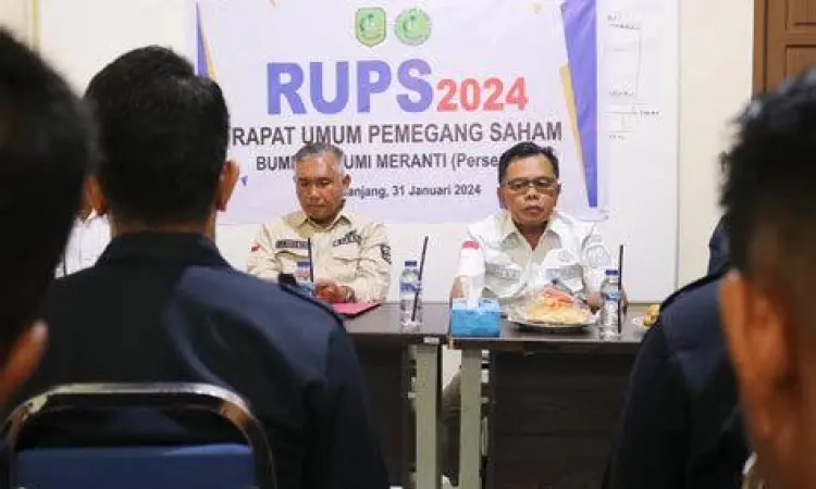 Rapat Umum Pemegang Saham Kegiatan rapat umum pemegang saham perseroda