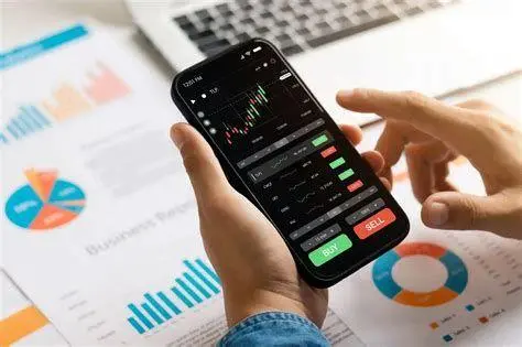 Platform Investasi Digital Aplikasi trading saham di smartphone