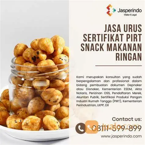 Sertifikat P-IRT Contoh sertifikat P-IRT untuk produk UMKM