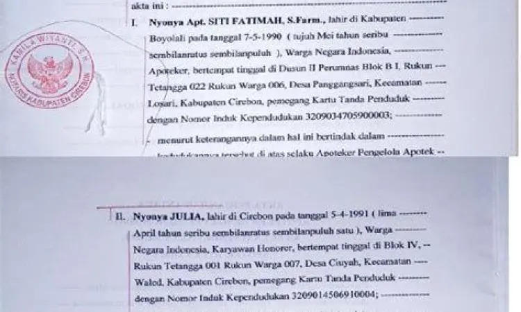 Legalitas Firma Dokumen legalitas akta notaris untuk pendirian firma