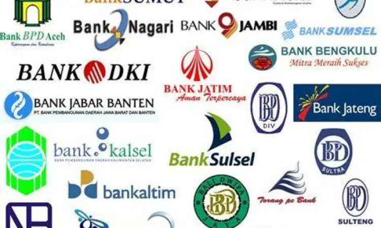 Kumpulan logo Bank Pembangunan Daerah sebagai contoh BUMD sektor keuangan