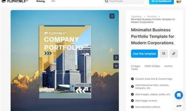Portofolio Bisnis Contoh tampilan portofolio bisnis yang menarik