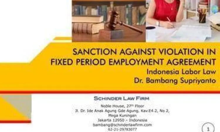 Hukum Ketenagakerjaan Dokumen hukum ketenagakerjaan Indonesia