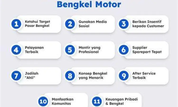 Pemasaran Digital Bengkel Strategi promosi bengkel motor melalui media sosial