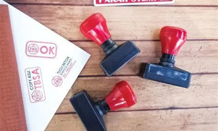 Pentingnya stempel resmi pada surat domisili
