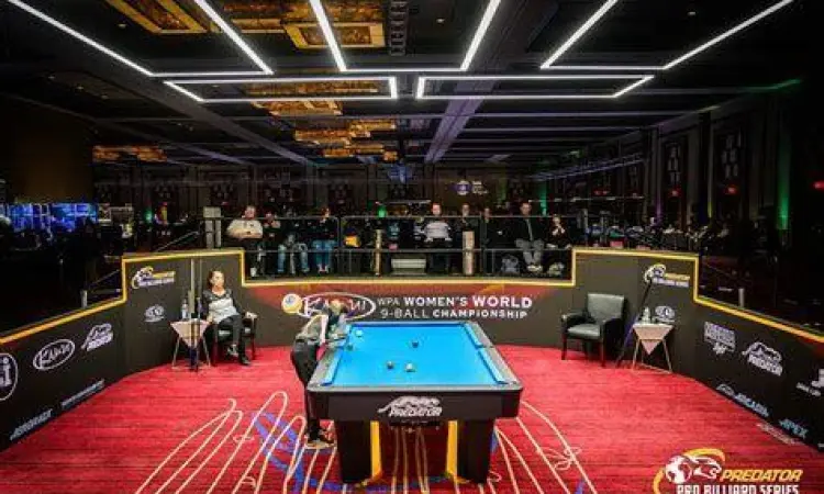 Standar meja biliar profesional untuk izin usaha