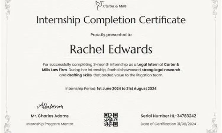 Template Surat Magang Template sertifikat magang profesional dengan stempel perusahaan