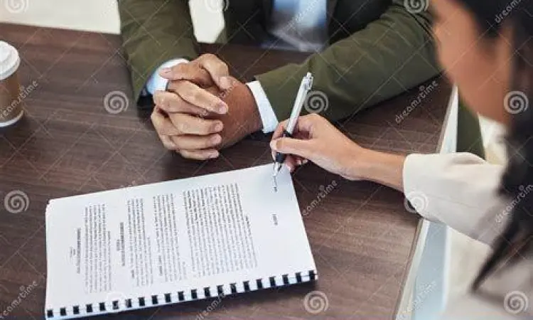 Proses penandatanganan surat keterangan magang oleh manajer HRD