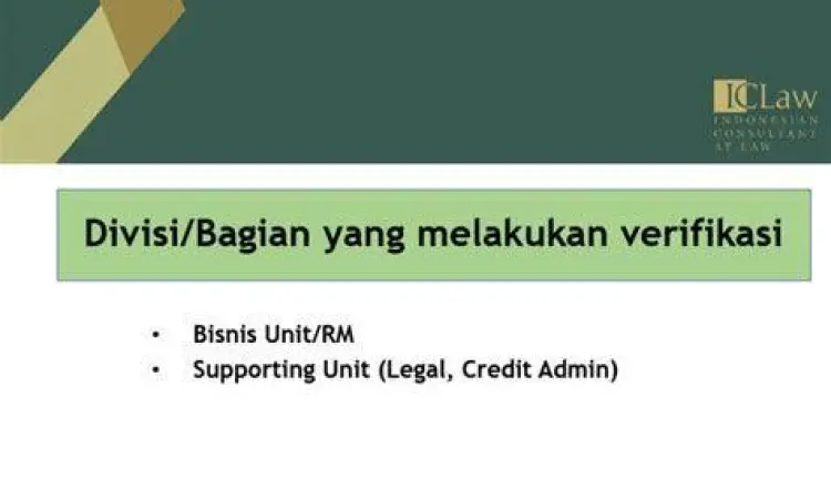 Review Legal Dokumen Verifikasi dokumen hukum oleh staf legal