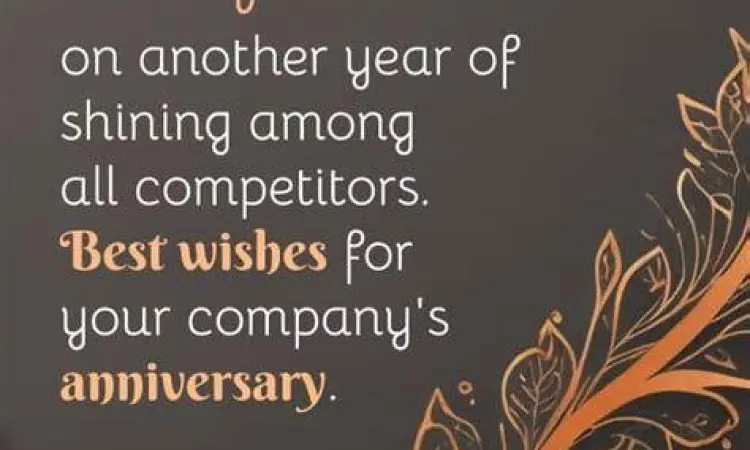 Kartu Ucapan Anniversary Perusahaan Kartu ucapan selamat ulang tahun perusahaan yang elegan