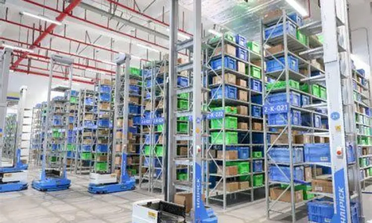 Teknologi Gudang Modern Otomasi gudang di perusahaan dagang modern