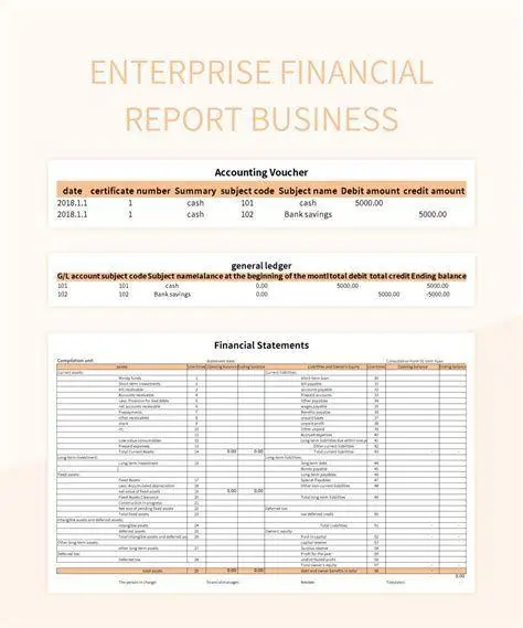 Elemen Laporan Keuangan Struktur komponen laporan keuangan usaha
