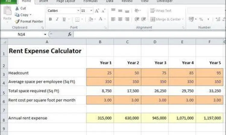Beban Utilitas Kantor Contoh tagihan utilitas kantor