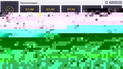 Visualisasi Data Keuangan Dashboard analisis keuangan perusahaan