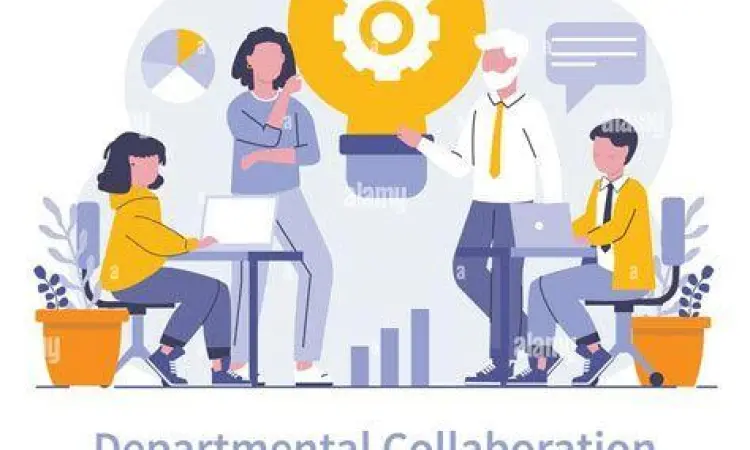 Kolaborasi antar departemen perusahaan